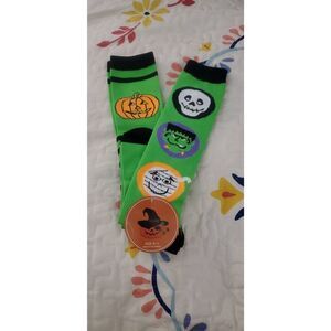 NWT SOXNET SET OF TWO PAIRS HALLOWEEN KNEE HIGH SOCKS